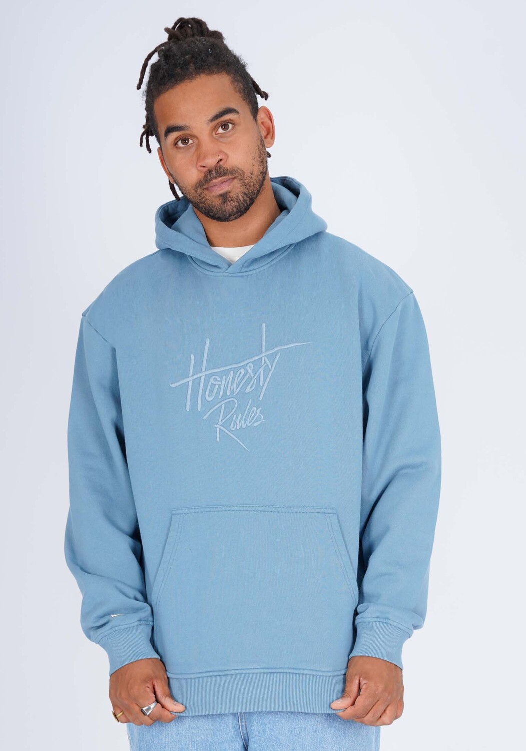 

Толстовка HONESTY RULES Sweatwear Signature, цвет aegean-blue