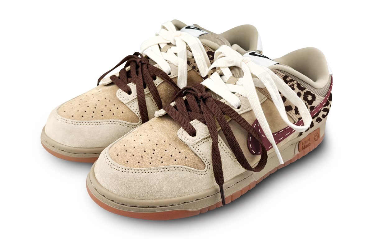 Nike Кроссовки для скейтбординга Dunk SB Abrasion Resistant Low top Unisex Brown — фото 4