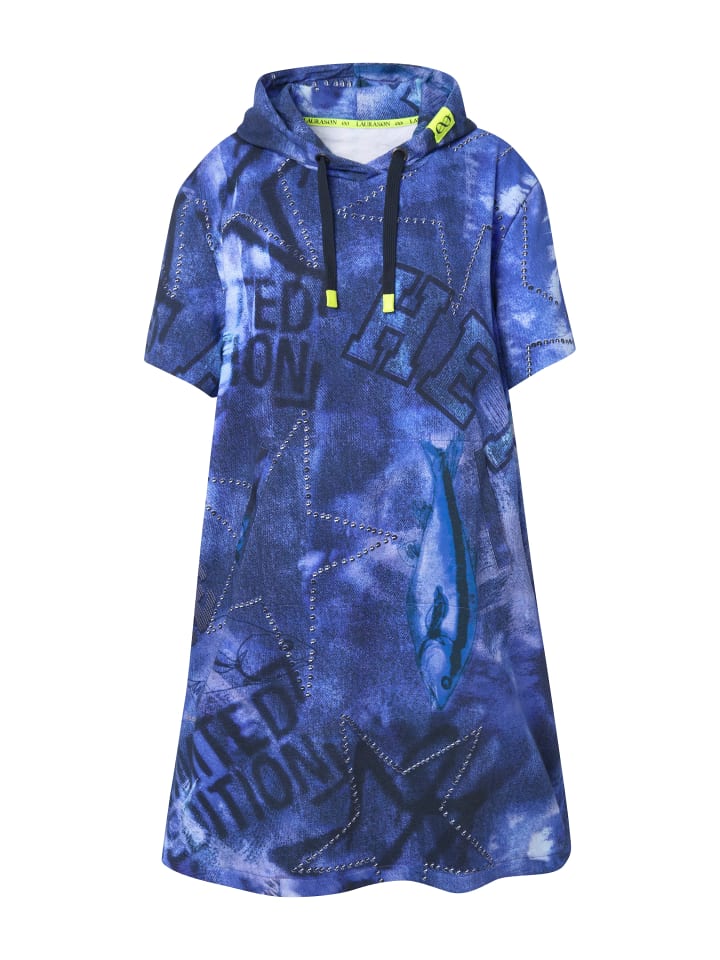 

Платье до колена LAURASØN, цвет blue denim