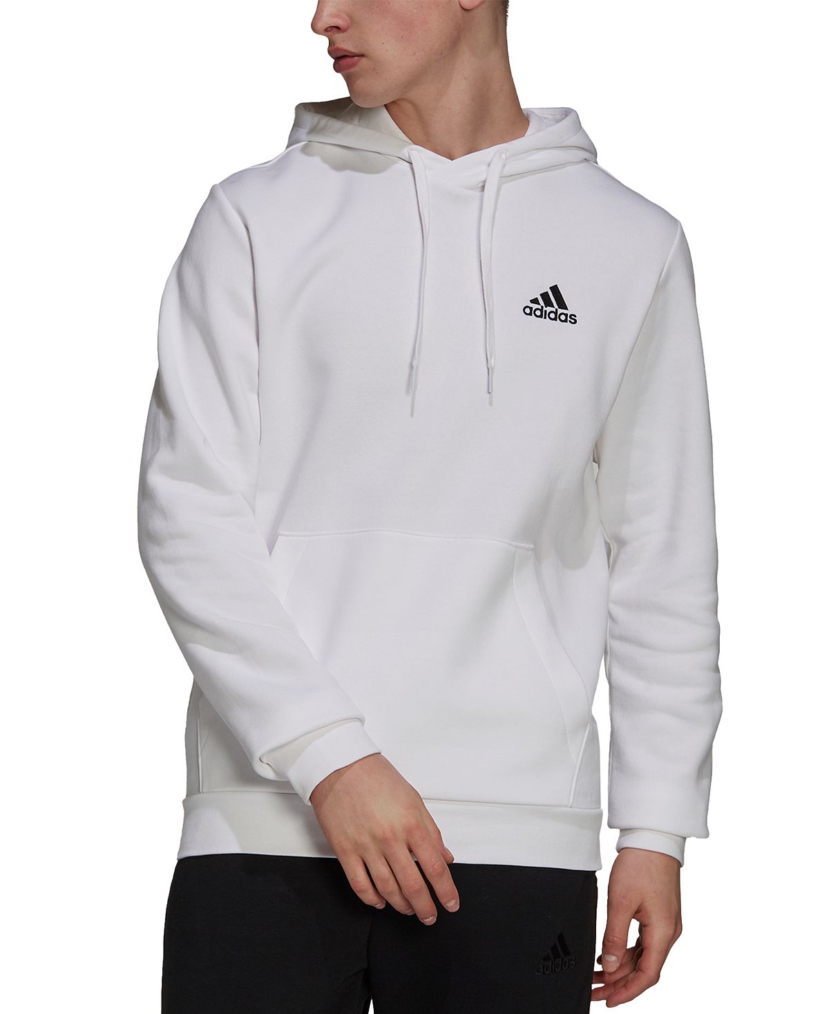 

Мужской флисовый пуловер с капюшоном Feel Cosy Essentials adidas