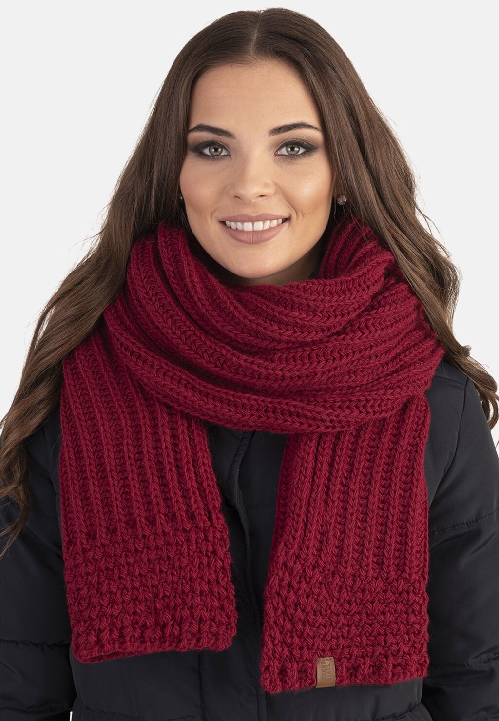 

Шарф Vivisence, цвет maroon