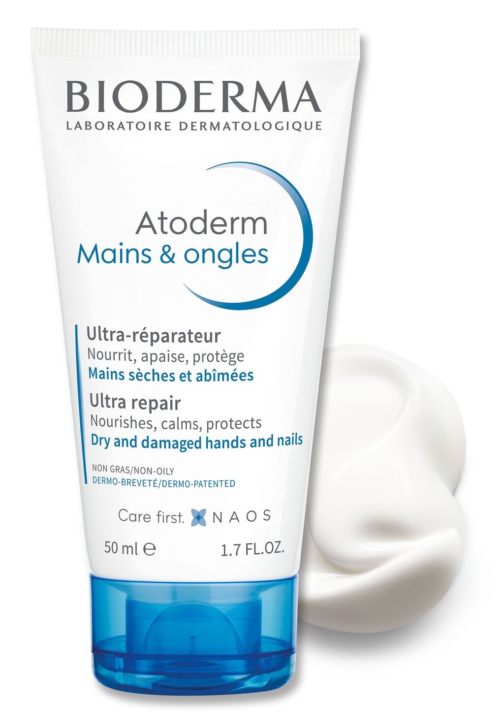 

Крем для рук HAND- UND NAGELCREME ATODERM MAINS & ONGLES Bioderma, цвет transparent