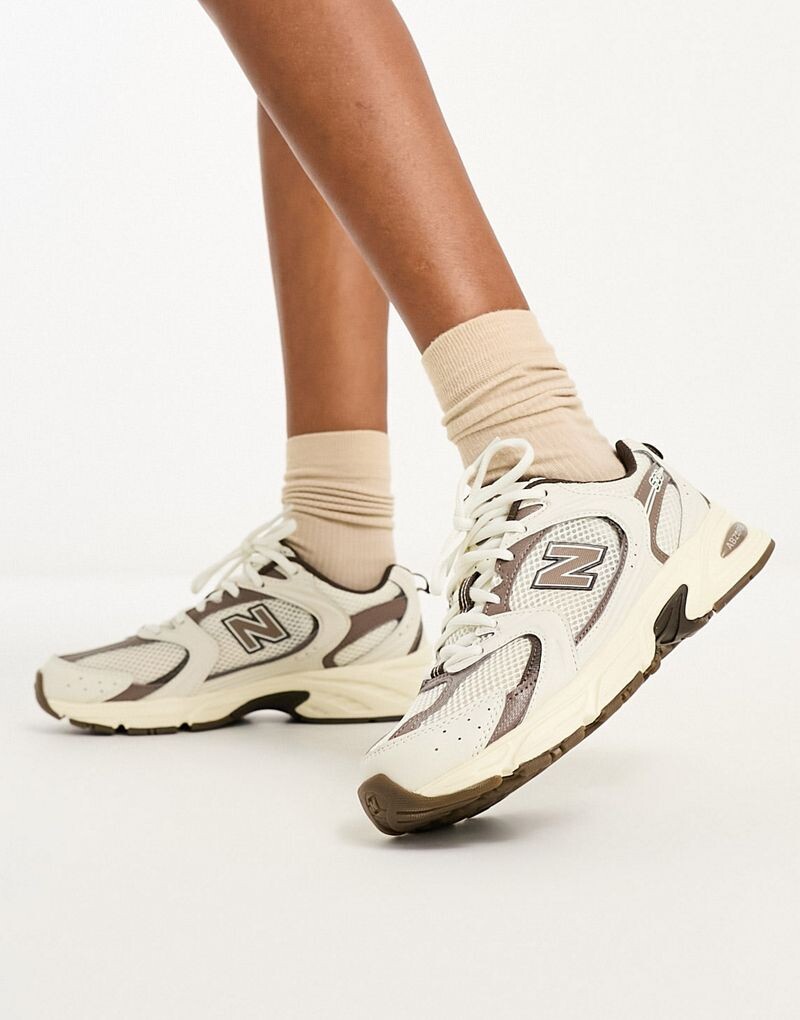 

Кроссовки New Balance 530 кремового и бежевого цветов эксклюзивно для ASOS, Бежевый, Кроссовки New Balance 530 кремового и бежевого цветов эксклюзивно для ASOS