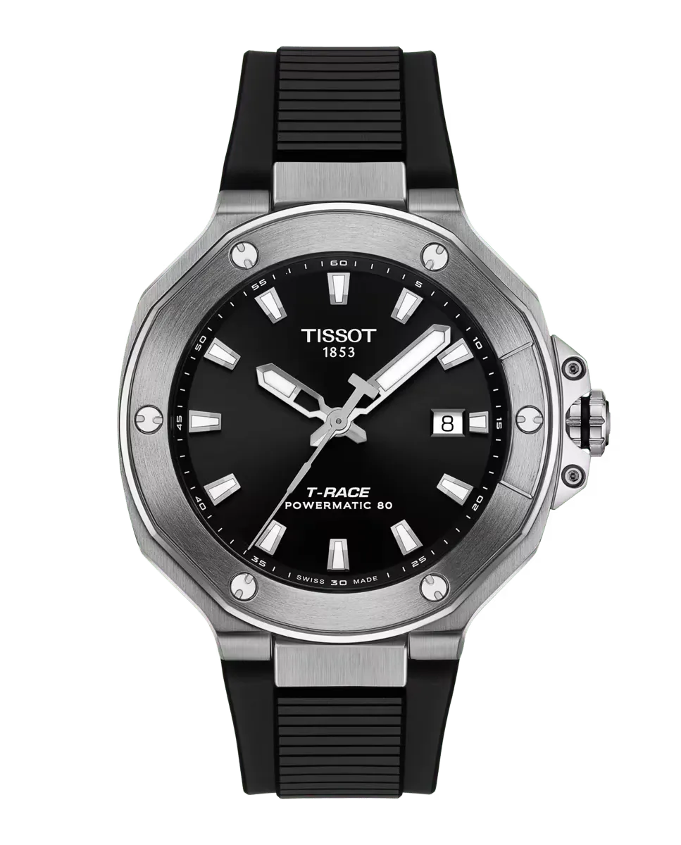 

Мужские часы коллекции T-Race автоматические черного цвета Tissot, черный