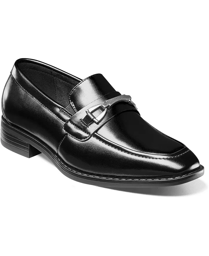 

Обувь для мальчиков Big Boys Kaylor Jr. Moc Toe Slip On Stacy Adams, черный