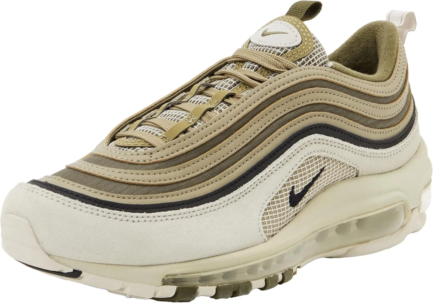 Мужские кроссовки Nike Air Max 97 'Off', Light Bone Black Medium Olive