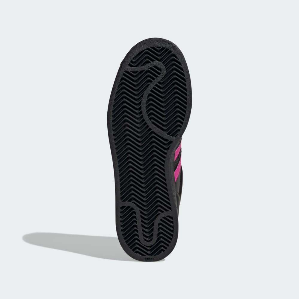 Кроссовки Adidas Superstar II Shoes, цвет Core Black/Semi Lucid Fuchsia/Core Black — фото 3