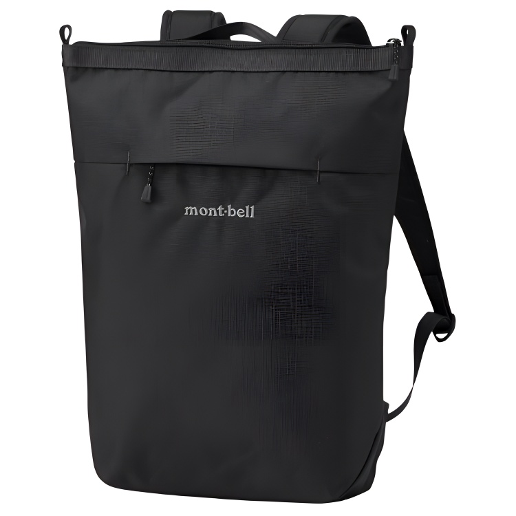 

MONTBELL 10-литровый наружный рюкзак из нейлона унисекс, Black