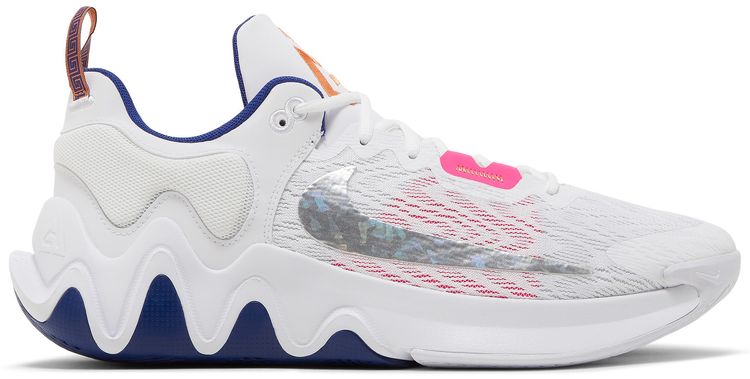

Кроссовки Nike Giannis Immortality 2 'White Deep Royal', белый