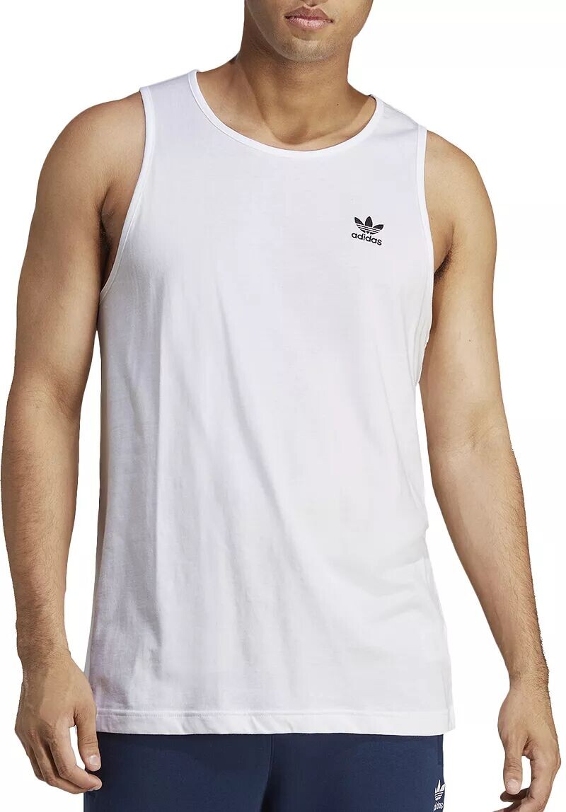 

Мужская майка Adidas Trefoil Essentials, белый
