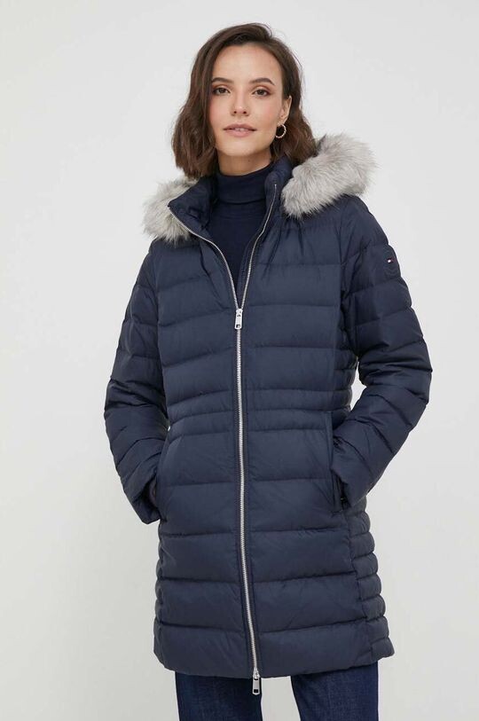 

Пуховик Tommy Hilfiger, темно-синий