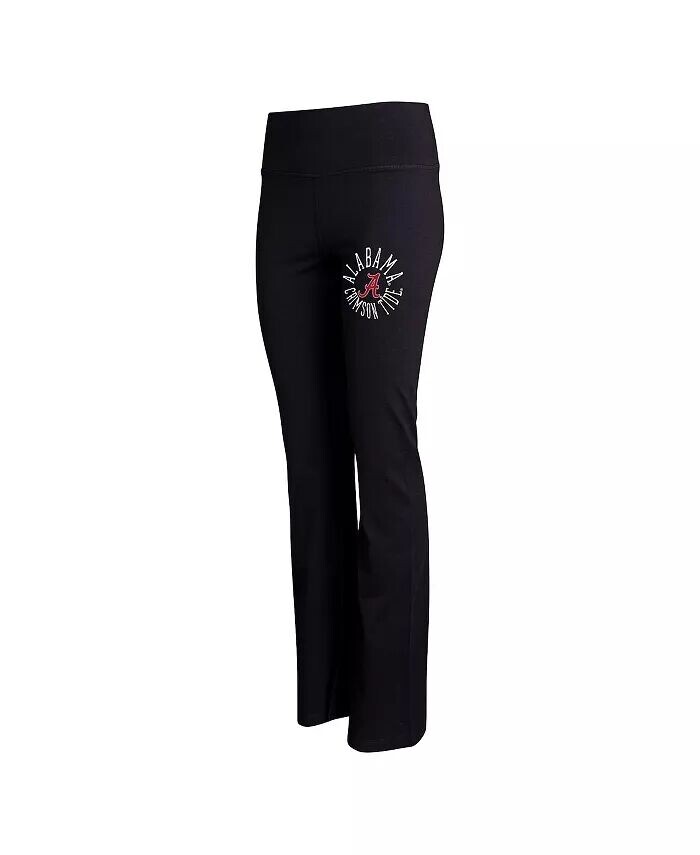 

Женские черные расклешенные леггинсы Tri-Blend Alabama Crimson Tide Enclave Concepts Sport