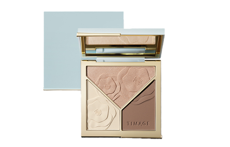 Пластина для коррекции тона кожи Floating Glimmering Shadow Natural Brightening TIMAGE — фото 2