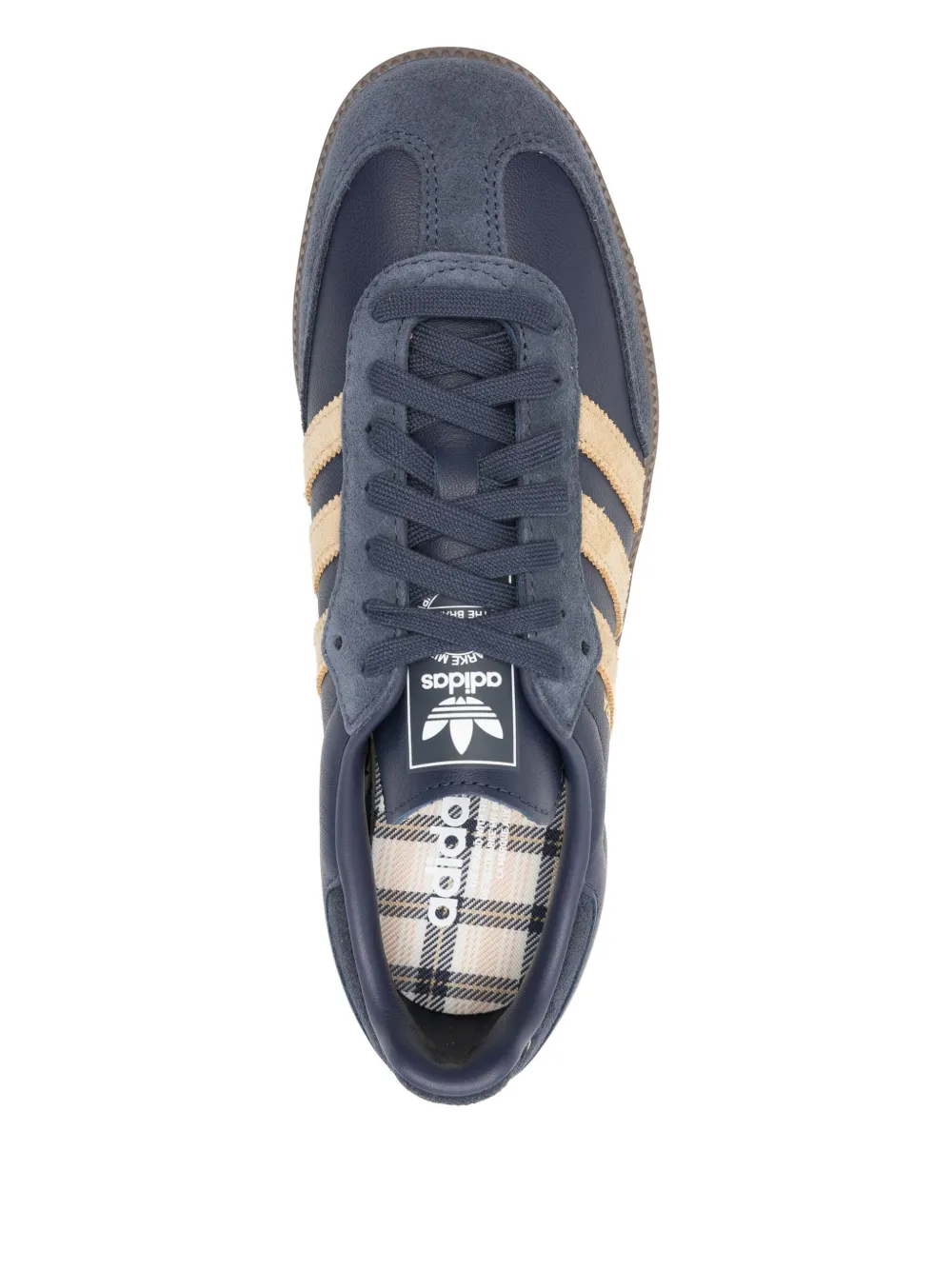 Кроссовки Samba Adidas, синий — фото 4