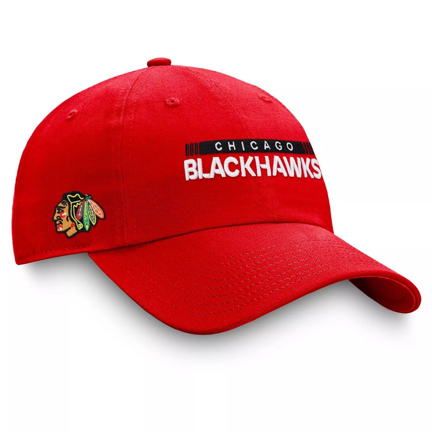 

Мужская регулируемая кепка Fanatics красного цвета с логотипом Chicago Blackhawks Authentic Pro Rink, Красный, Мужская регулируемая кепка Fanatics красного цвета с логотипом Chicago Blackhawks Authentic Pro Rink