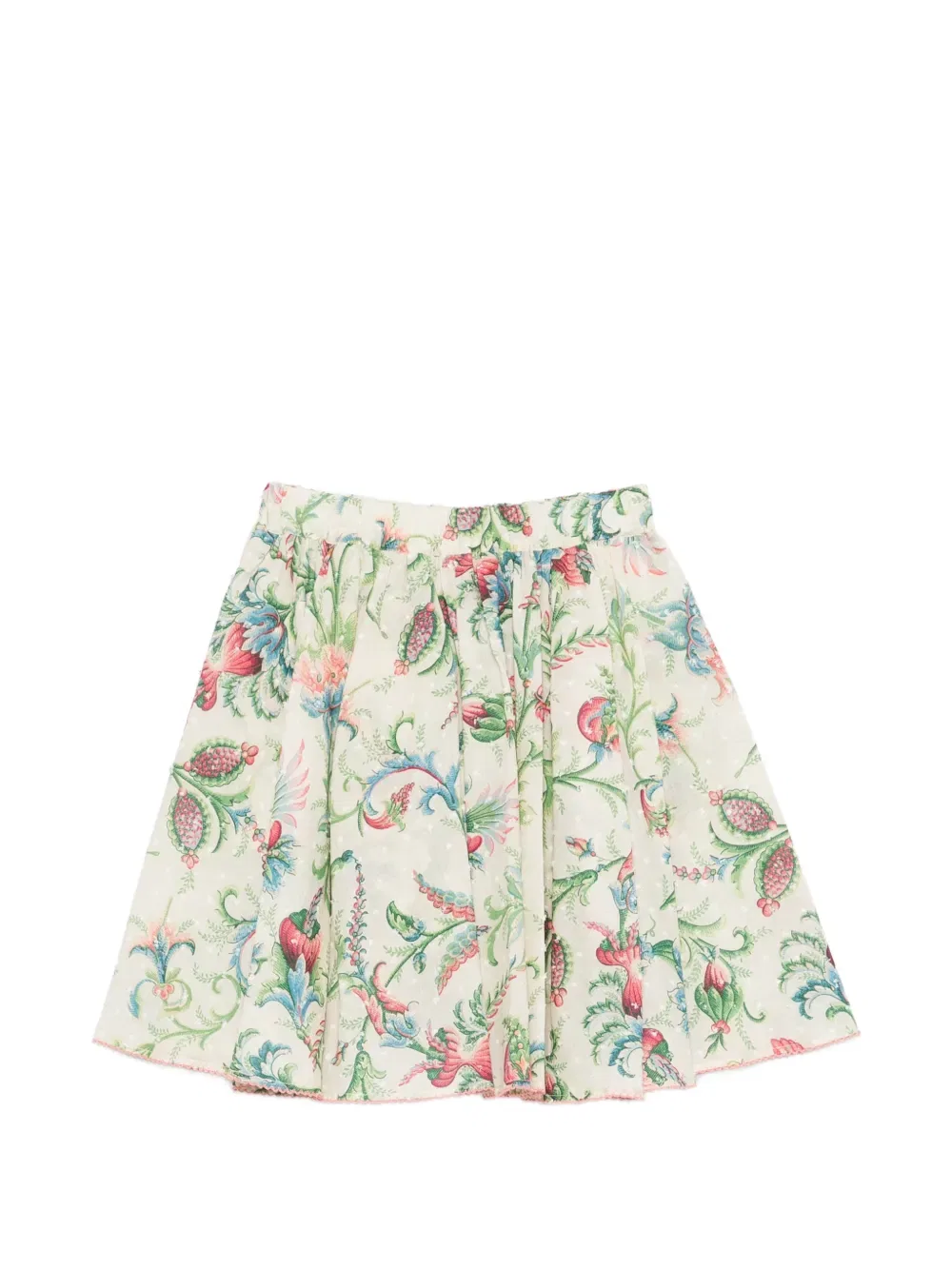 Шорты с цветочным принтом Etro Kids, нейтральный