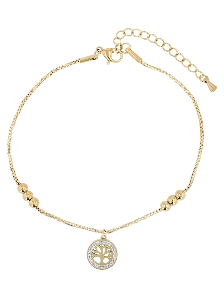 

Adeliás Женский кулон - кулон «Древо жизни» из нержавеющей стали с золотым покрытием