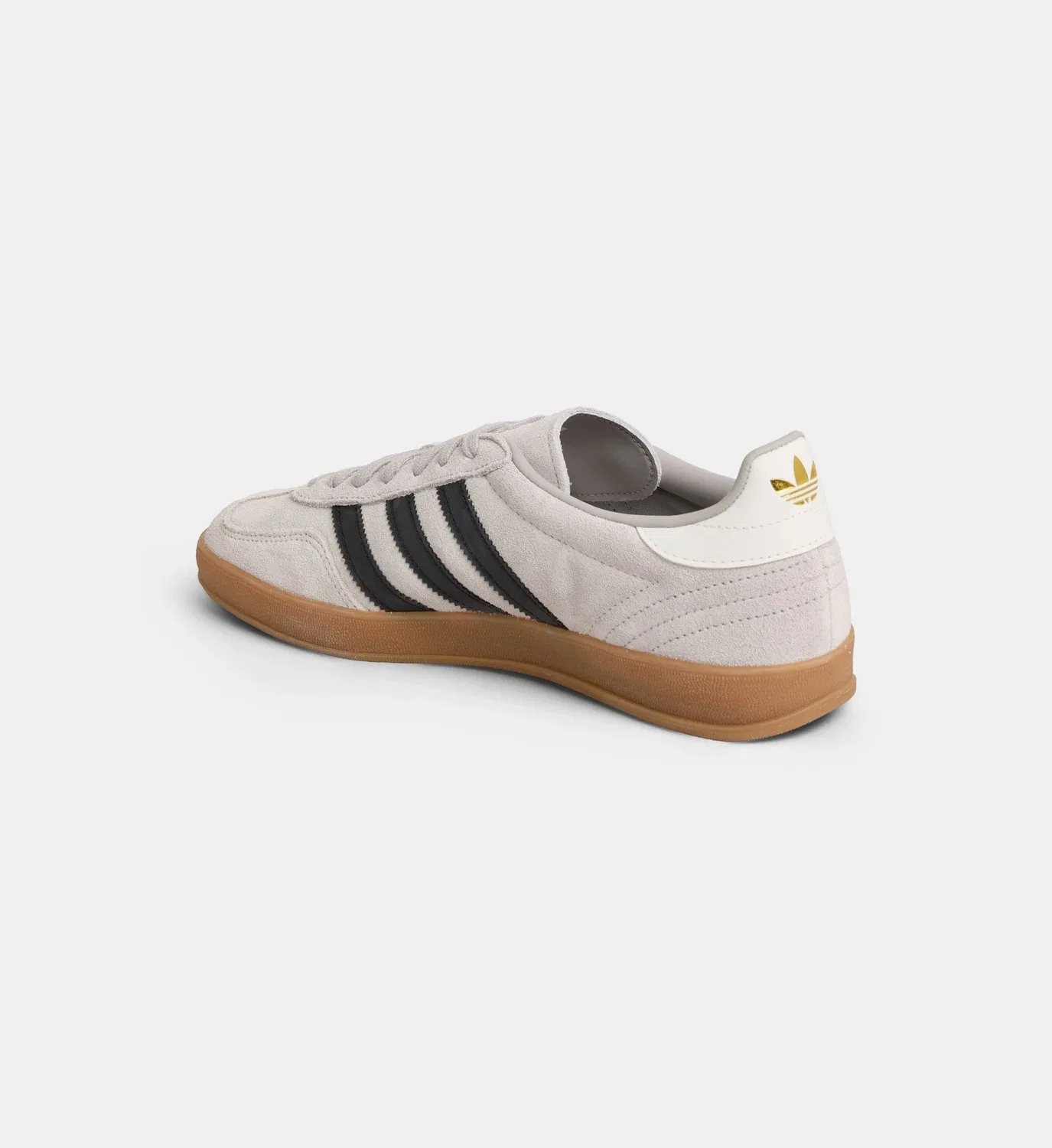 Низкие кроссовки Gazelle Indoor из замши adidas Originals, серый — фото 3