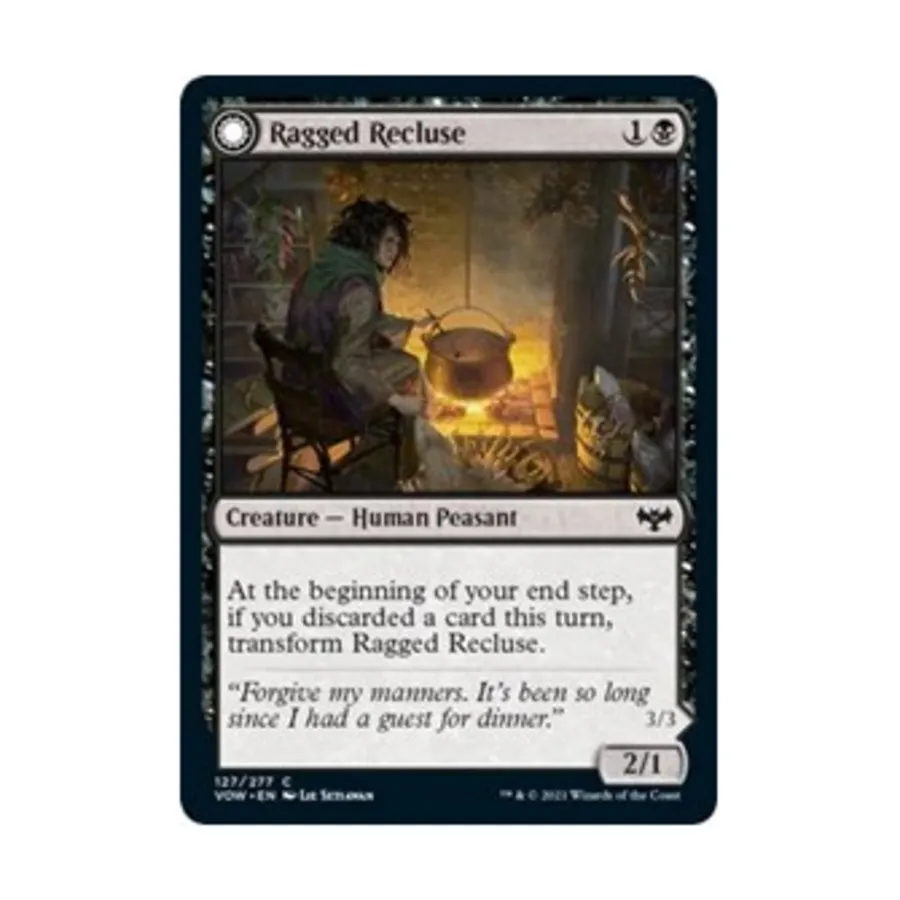 

CCG Оборванный отшельник (С), MTG - Innistrad: Crimson Vow