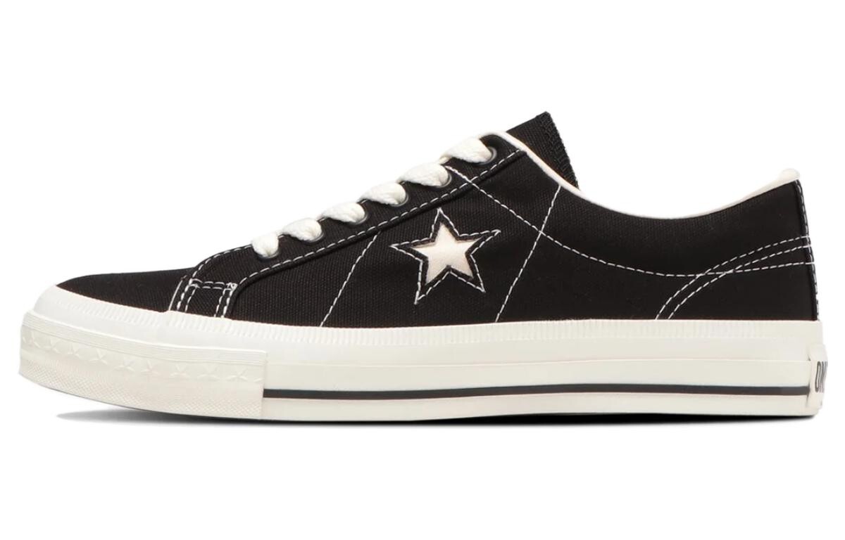 

One Star Сделано в Японии Винтажный холст Черный Converse