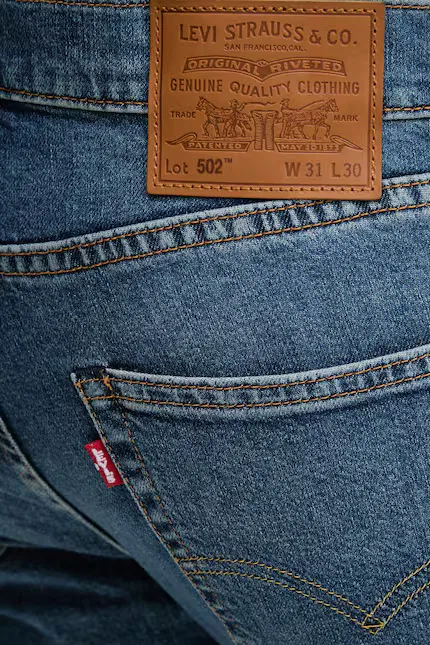 Джинсы Levi's 502, синий — фото 4