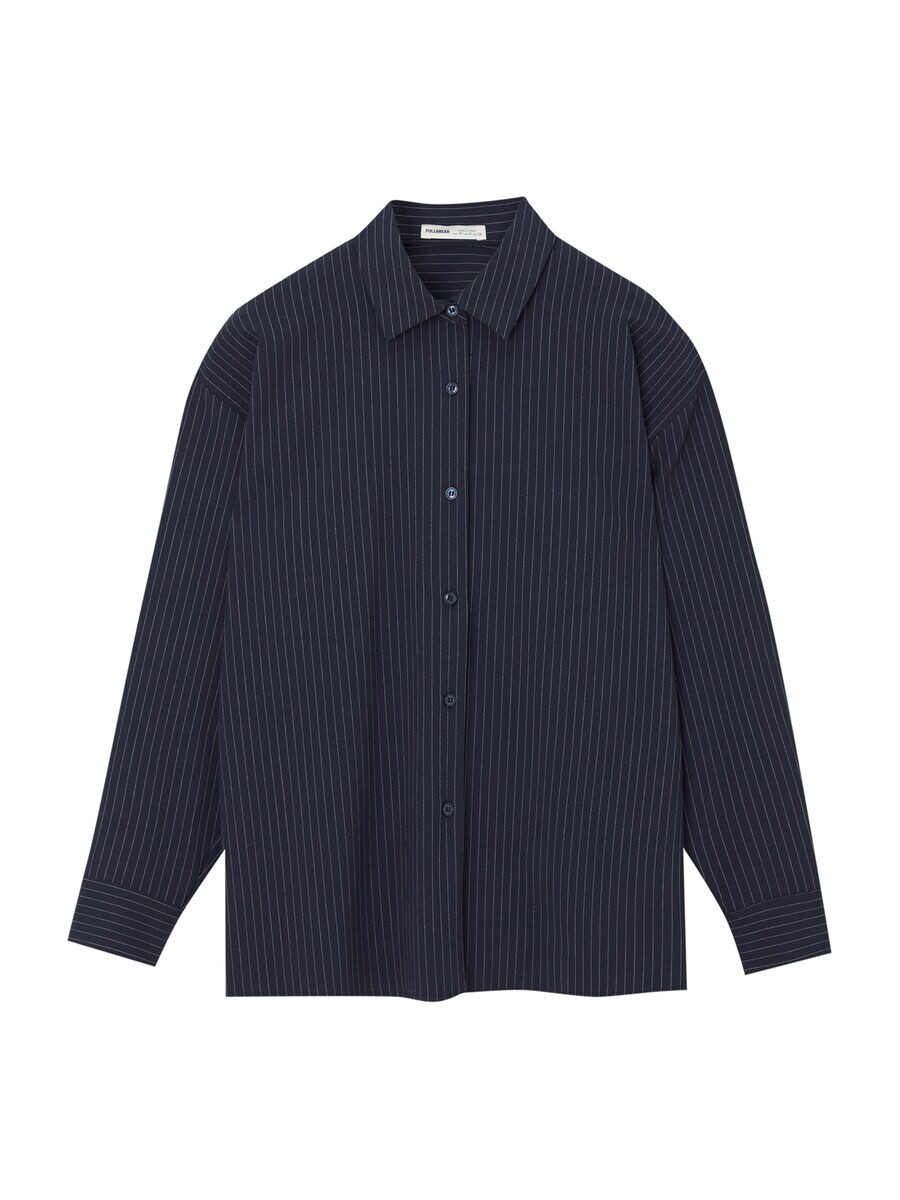 

Блуза Pull&Bear, темно-синий