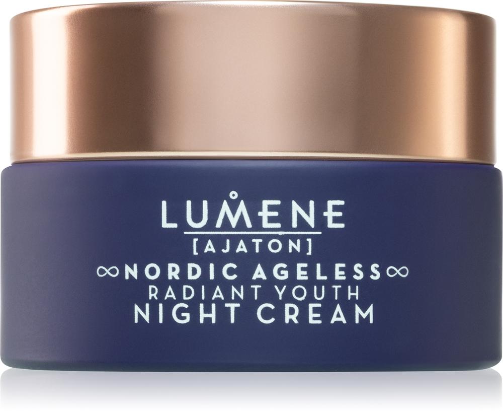 

Nordic ageless [ajaton] сияющий, молодой, укрепляющий ночной крем против морщин Lumene, 50 мл