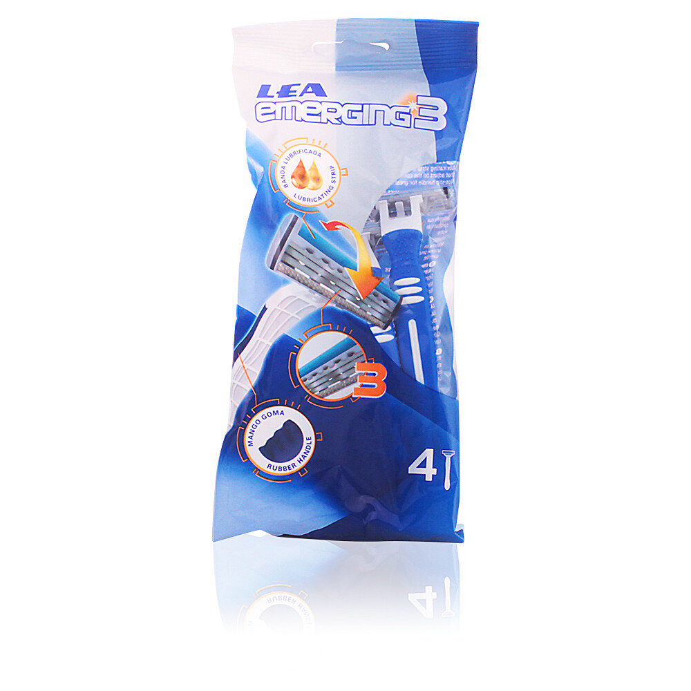

Бритва Emerging3 maquinilla de afeitar 3 hojas desechable Lea, 4 шт