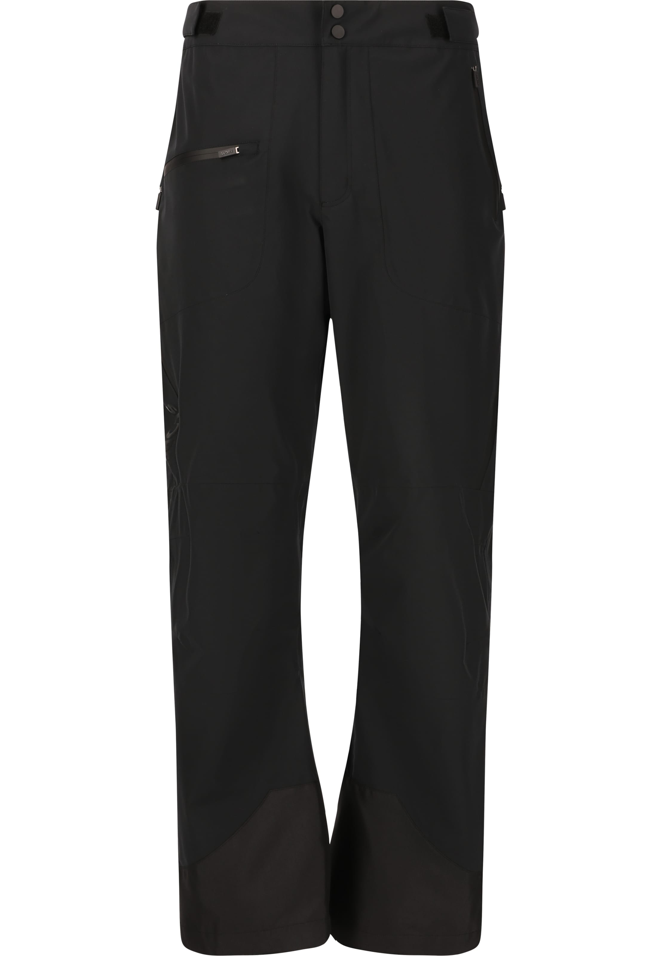 

SLOPE Штаны для тренировок 'Zuki' свободного кроя в черном цвете