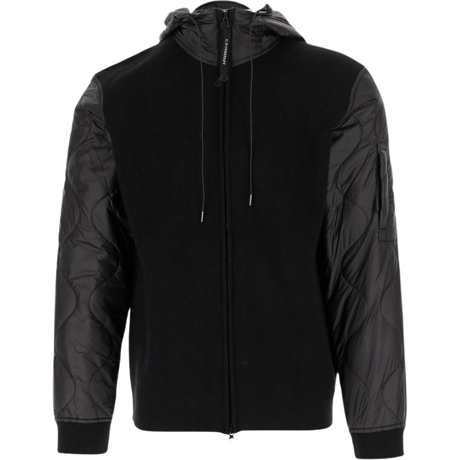 

Куртка J-Rombe с капюшоном и стегаными вставками C.P.Company, черный