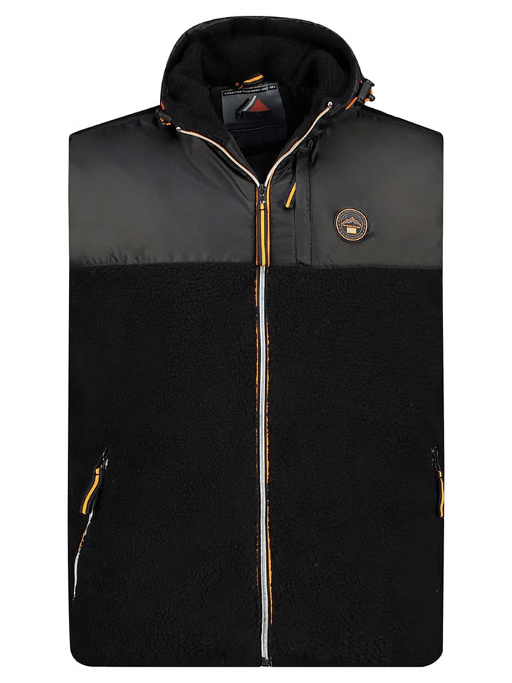 

Geographical Norway Флисовый жилет «Влиссим» черного цвета