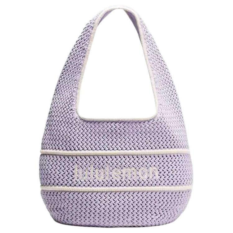 

Lululemon Полиэстеровая женская сумка через плечо фиолетовая, Purple