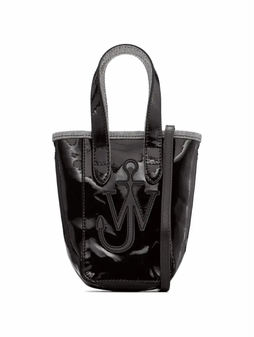 

Сумка через плечо с логотипом JW Anderson, черный
