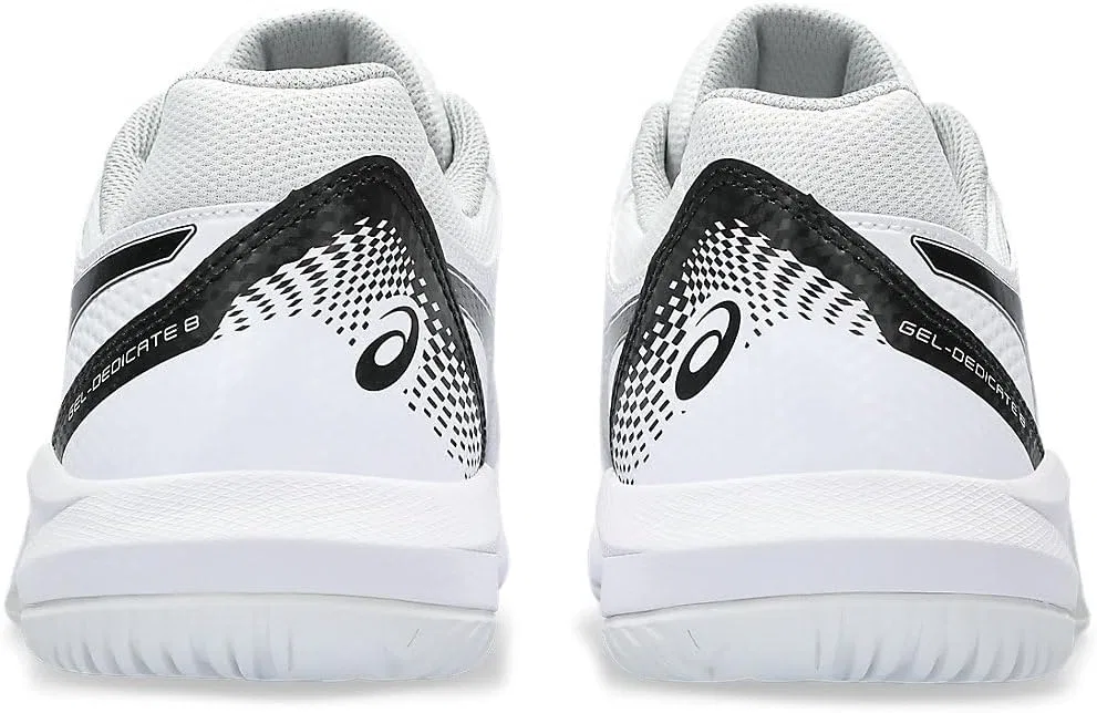 Мужские теннисные кроссовки ASICS Gel-Dedicate 8, White/Black