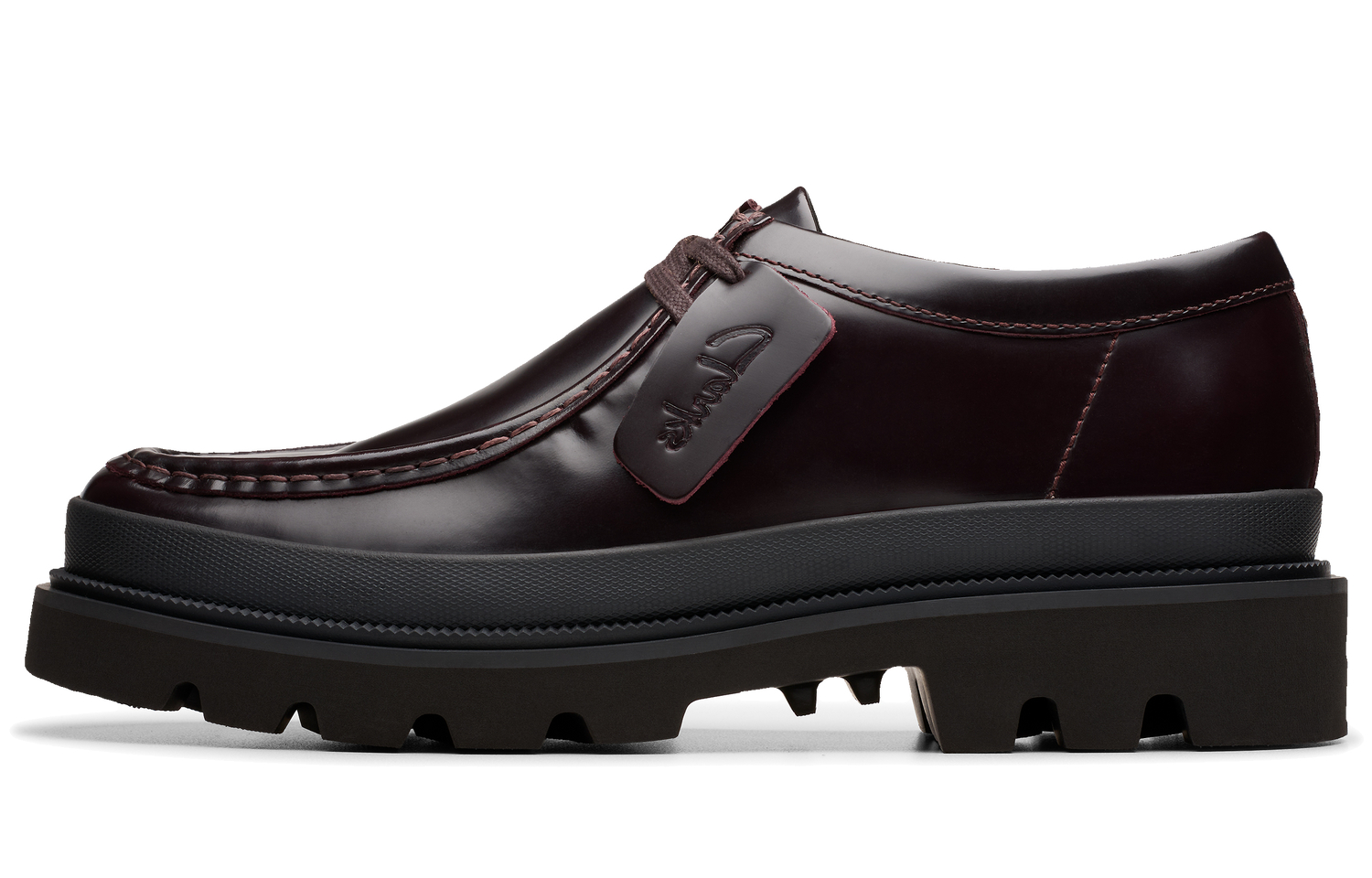 

Clarks Туфли мужские темно-красные