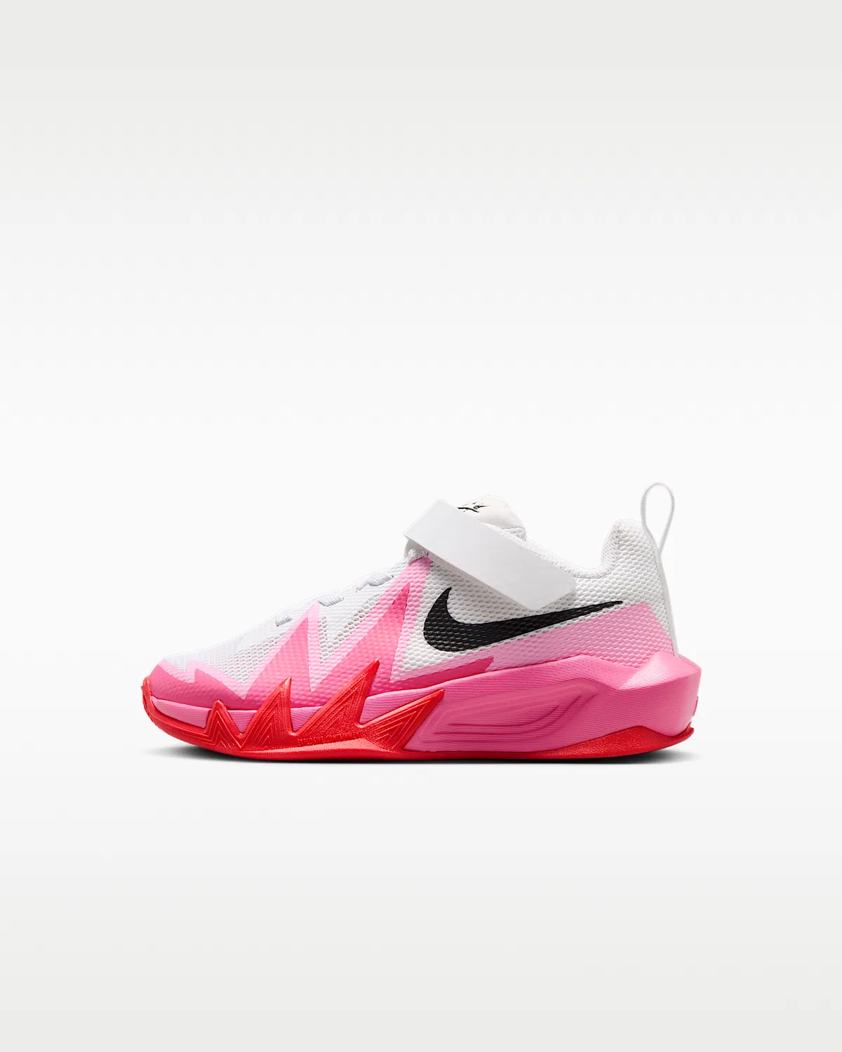 Кроссовки баскетбольные Nike S.T. Dynamite для маленьких детей, White/Tropical Pink/Pinksicle/Black