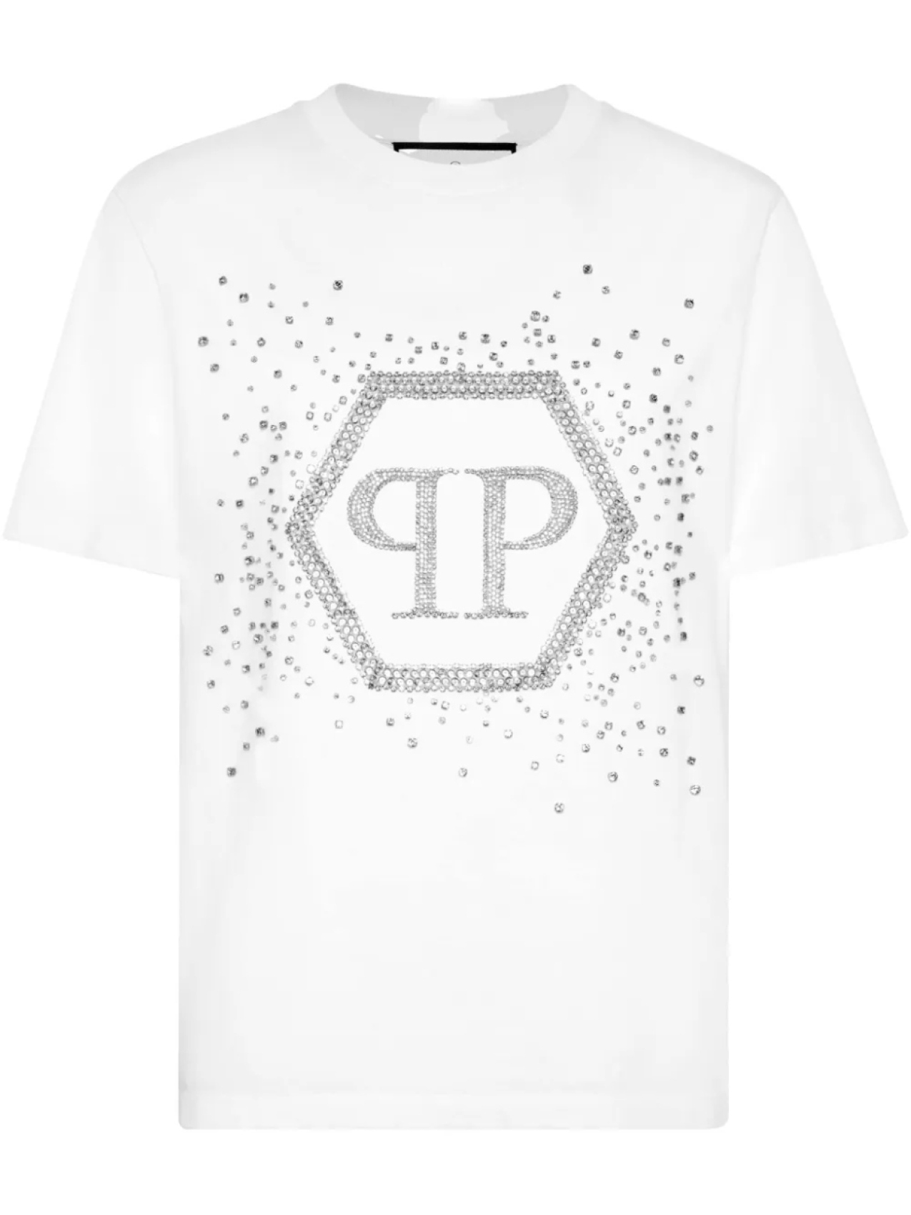 

Philipp Plein футболка Hexagon, белый
