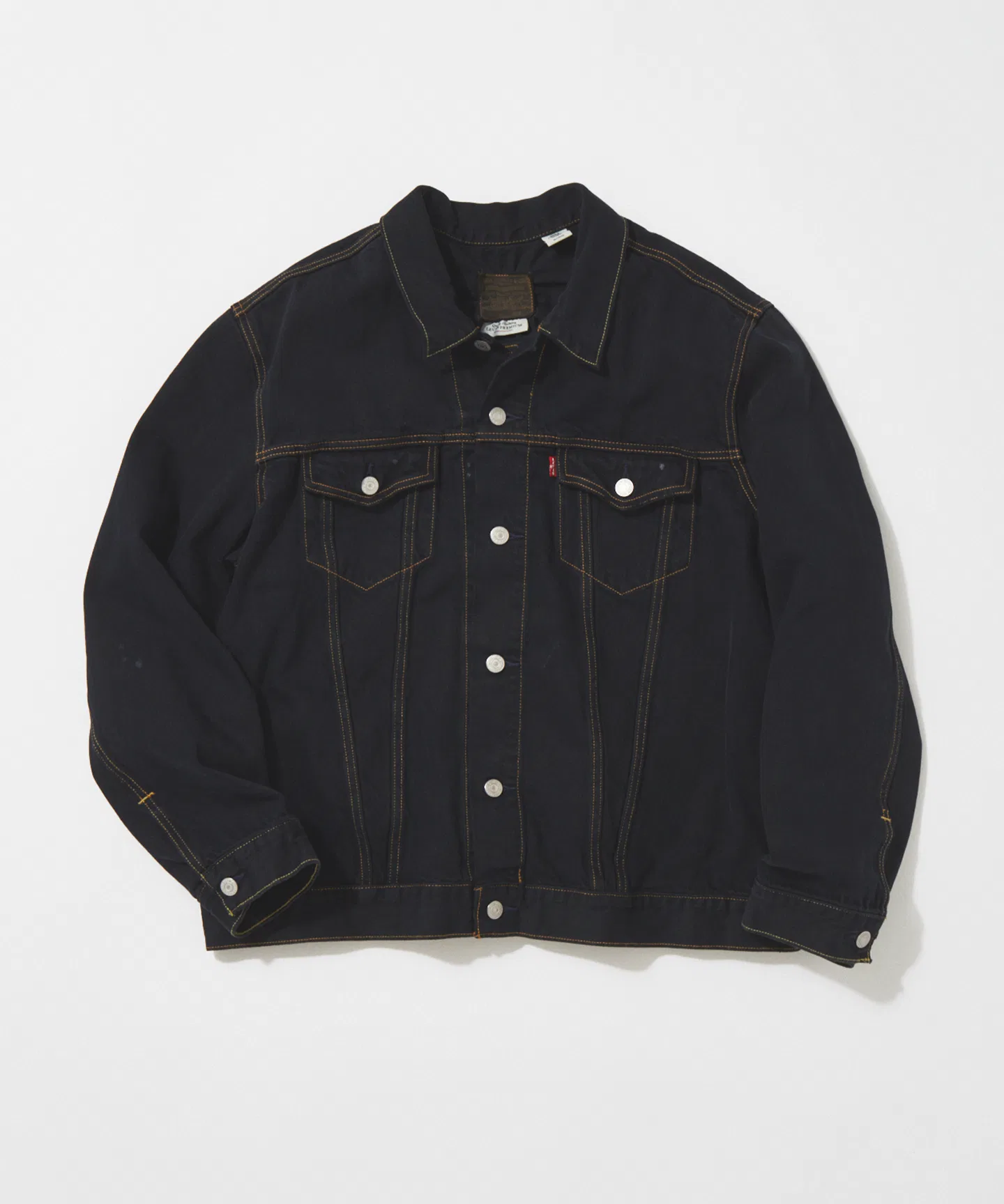 Куртка-тракер LEVI'S® Type 3, окрашенная в технике Overdyed Custom