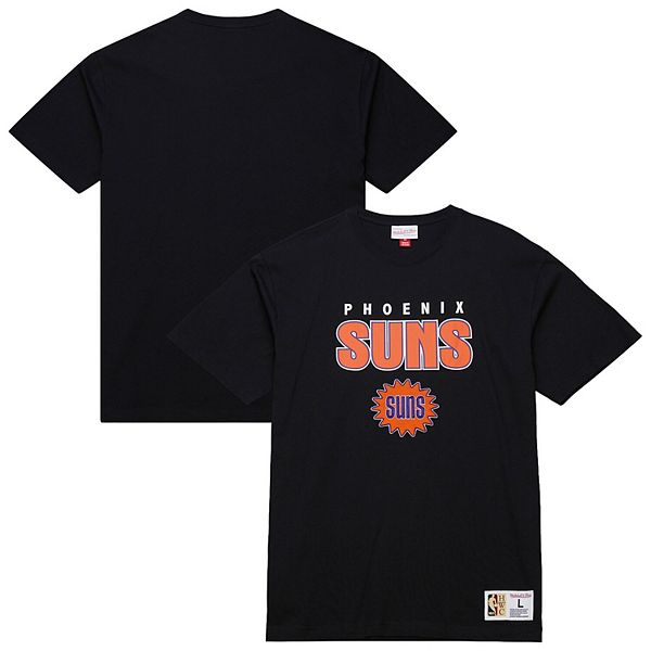 

Мужская черная футболка Phoenix Suns Hardwood Classics Throw It Back Premium Mitchell & Ness