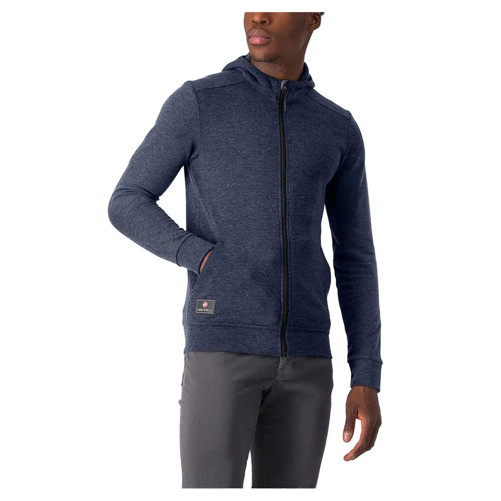 

Толстовка Castelli Milano 2 full zip, синий