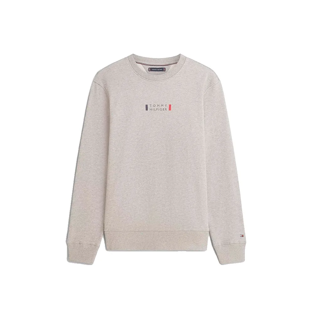 Толстовка Tommy Hilfiger Brand Love, серый — фото 3