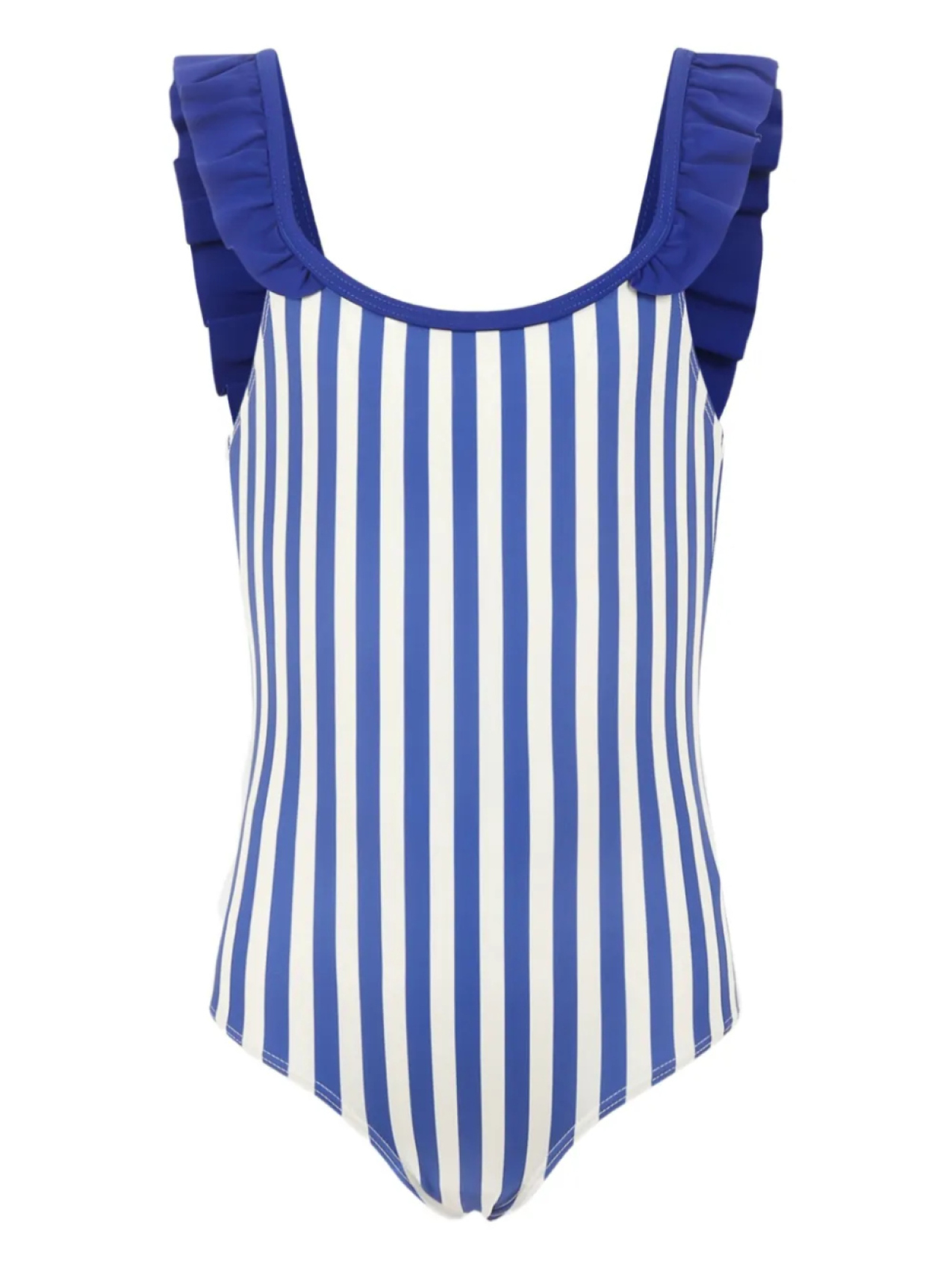 

Полосатый купальник Petit Bateau, синий