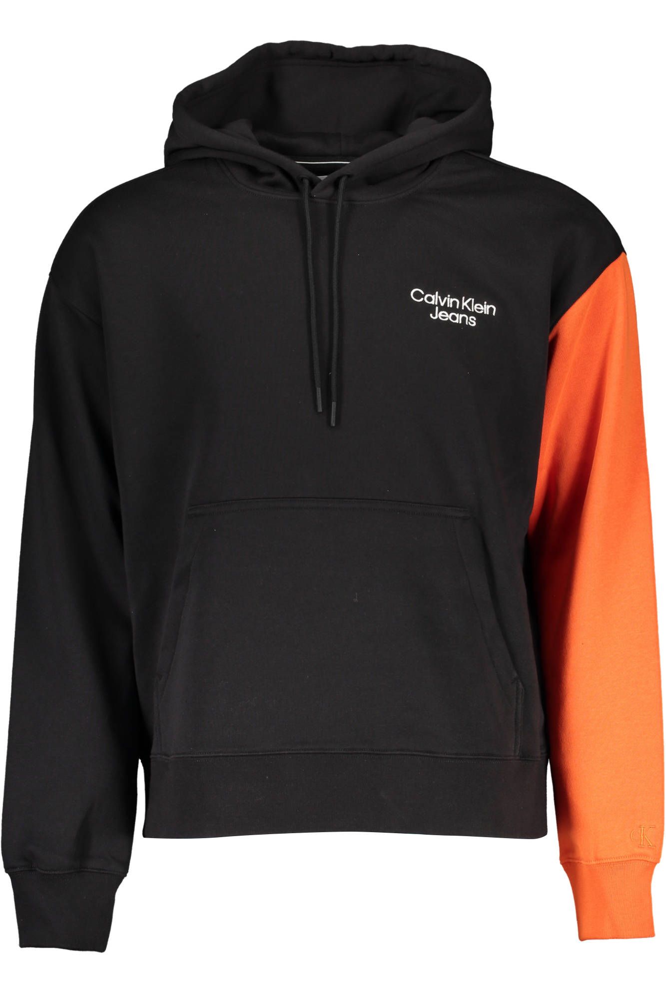 

Черный хлопковый мужской свитер Calvin Klein