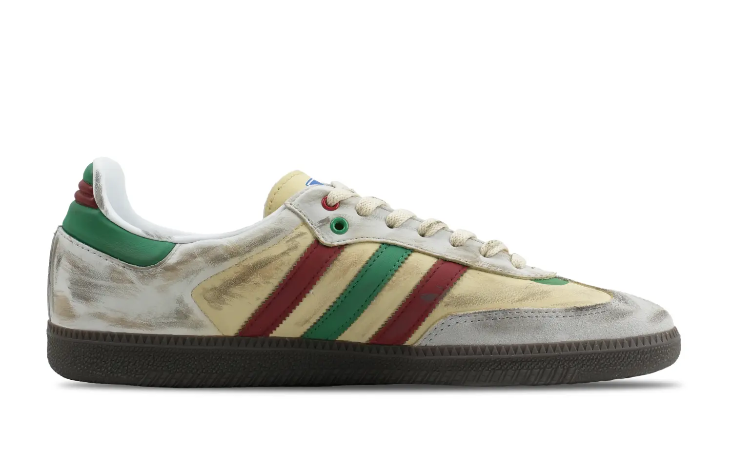 Adidas originals Обувь для скейтбординга SAMBA OG унисекс, Off-white — фото 2