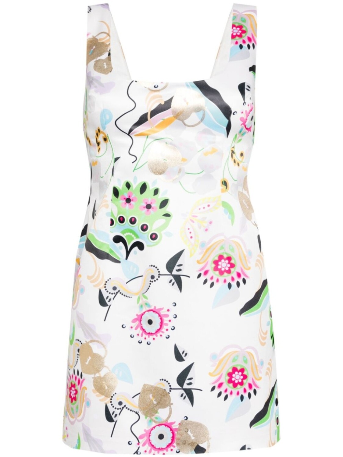 

Cynthia Rowley платье мини Love Locket, белый