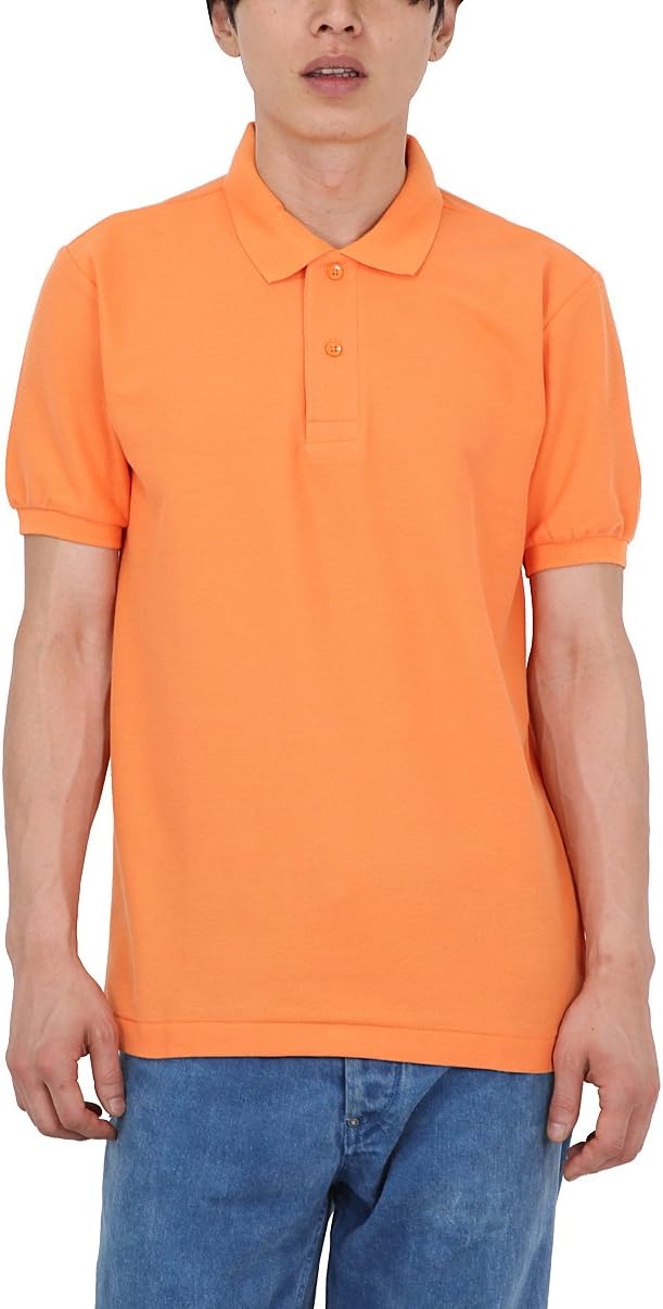 

Футболка-поло Printstar 5.8 oz T/C (без карманов) 00141-NVP мужская, оранжевый