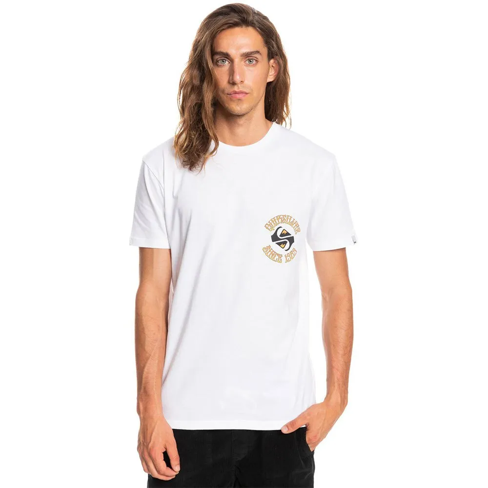 

Футболка с коротким рукавом Quiksilver EQYZT06660-WBB0 Golden Hour, белый