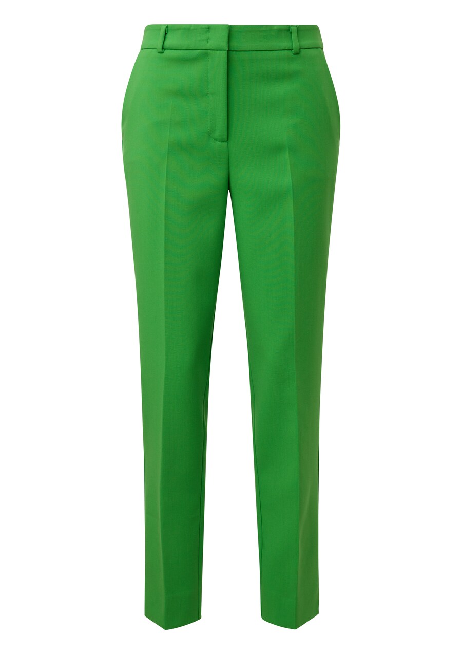 

Обычные плиссированные брюки COMMA, Lime