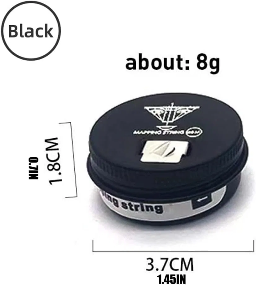 Нить для разметки бровей Ink Cotton Thread 20 м, черный — фото 3
