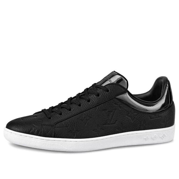 

Кроссовки luxembourg sneakers 'black logo monogram' Louis Vuitton, черный